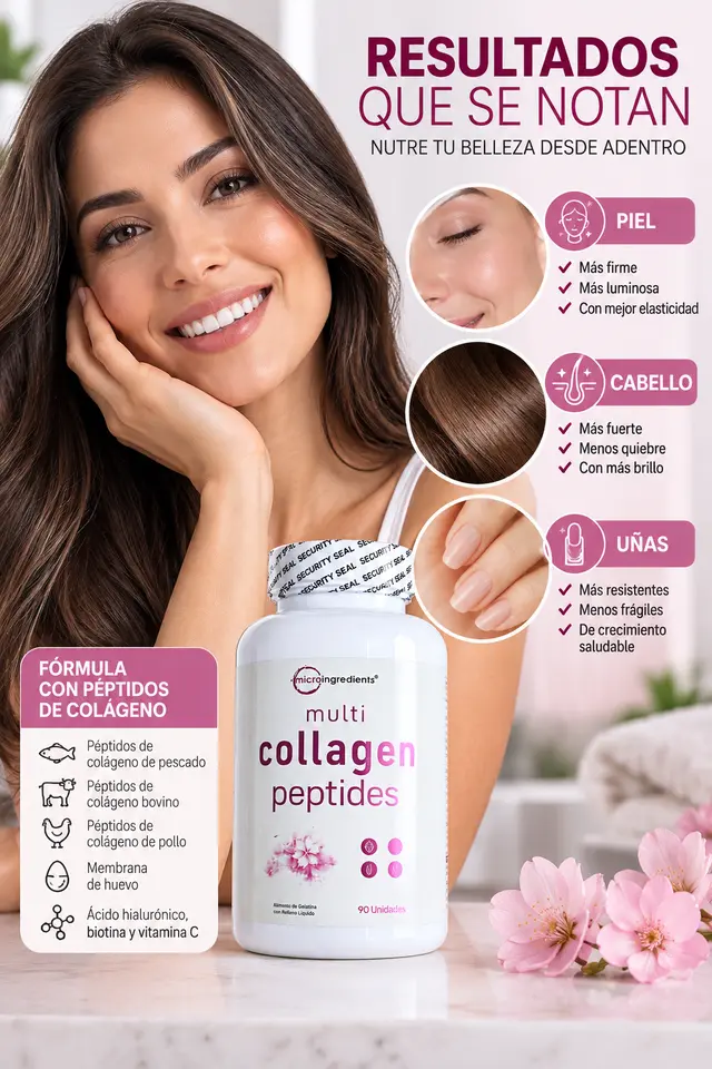 Beneficios e ingredientes destacados de Multi Collagen Peptides