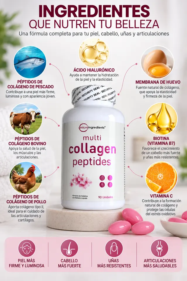 Ingredientes declarados de Multi Collagen Peptides